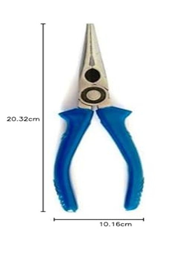 أيونيكس كماشة أنف من IONIX للاستخدام المنزلي | كماشة أنف | كماشة طويلة الأنف | أدوات كهربائية ويدوية | كماشة للاستخدام المنزلي، طقم أدوات كماشة أنف، أزرق، قطعة واحدة - Image 4